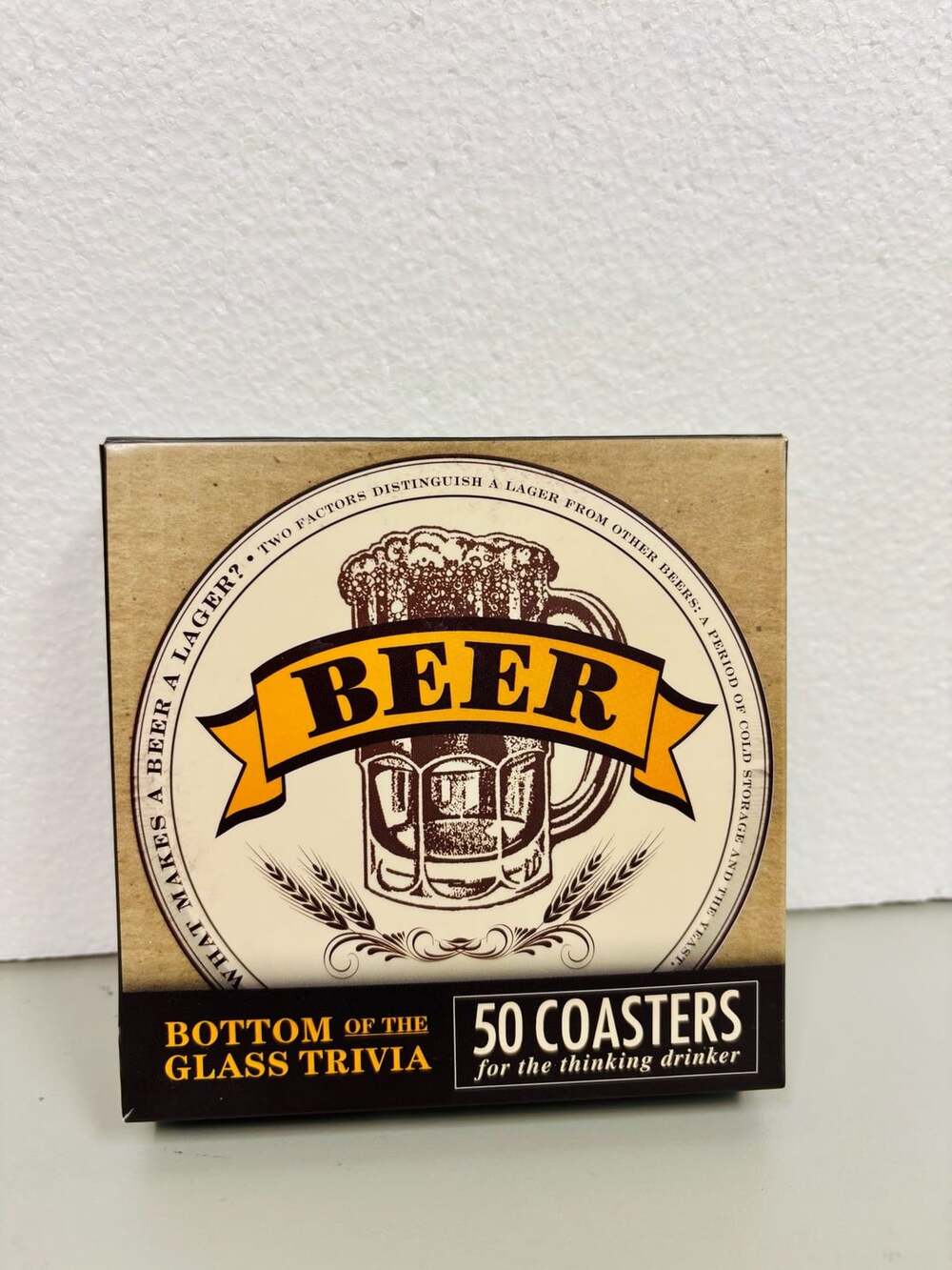 Bottom Of The Glass Trivia 50 Coasters